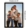 thumbnail image 7 of Americanflat Poster Frame 22"x30" inches - Black Wooden Picture Frame with Plexiglass Cover, 7 of 7