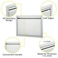thumbnail image 6 of Garvee Outdoor Kitchen Cabinet Doors,17W x 24H inch Stainless Steel Weatherproof BBQ Access Door for BBQ Island,Grilling Station,Outside Cabinet, 6 of 9