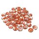 thumbnail image 1 of Canicas de Vidrio Decorativas Plano 17-19mm Color Pétalo Naranja Unique Bargains 100uds, 1 of 5