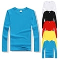 thumbnail image 5 of Mens Long Sleeve Shirts Outdoor Walking Runing Sports Couple Tops Base Workwear, 5 of 11