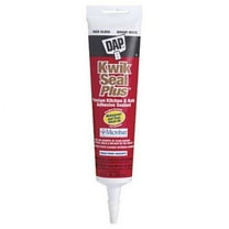 Dap 18526 Kwik Seal Plus Kitchen & Bath Microban Caulk, 5.5 Oz, White, Each