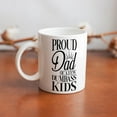 thumbnail image 6 of Proud Dad Of A Few Dumbass Kids Coffee Mug - Funny Birthday Gift Idea For Mom Dad Husband Wife - 11 Oz Coffee Mug Tea Cup White, 6 of 6