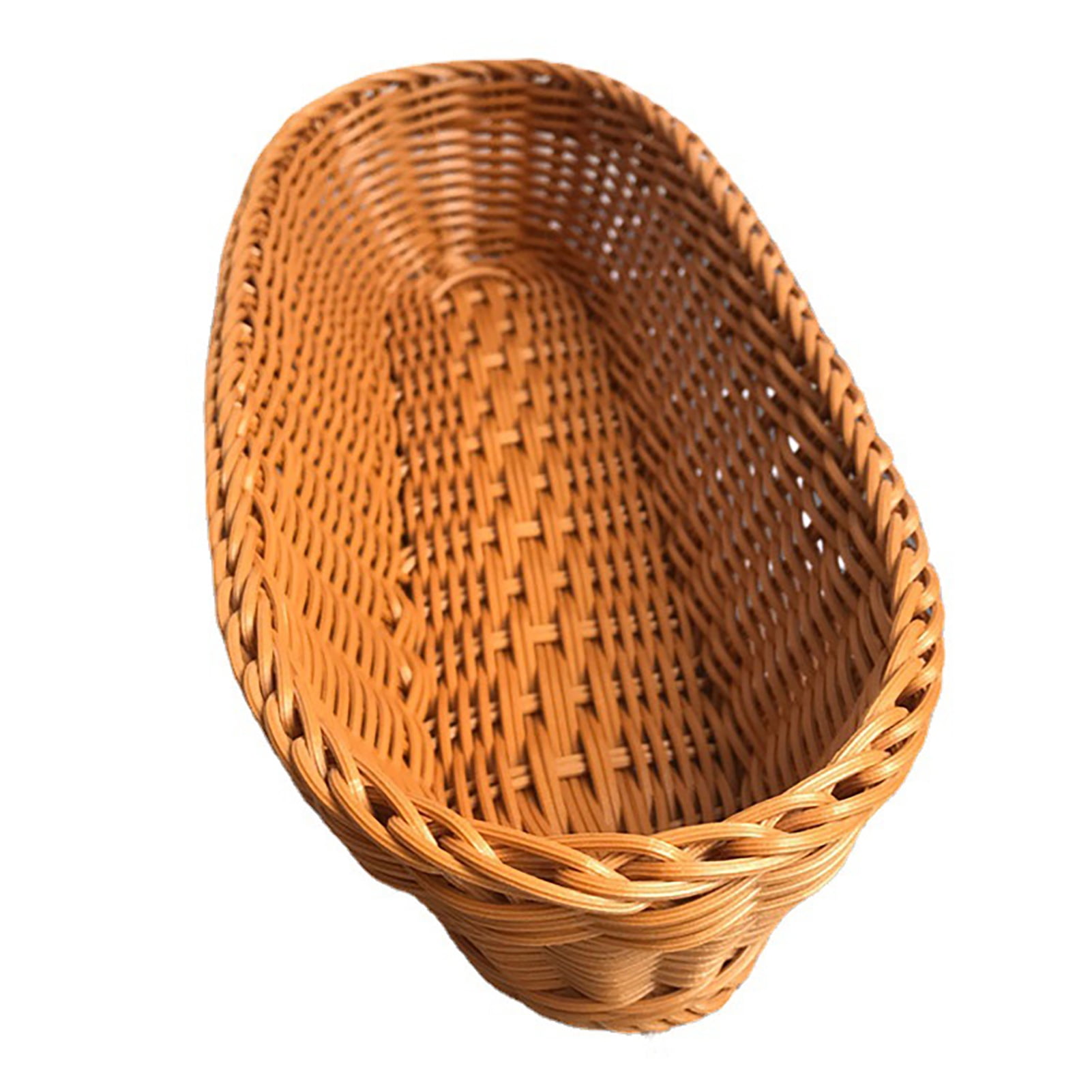 TOPOINT Wicker Bread Basket Small Bread Basket Willow Basket Bowl