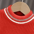 thumbnail image 5 of Atogsazn Children's Boy Knitted Cotton Sweater Kids Long Sleeve Pullover Sweaters Soft Warm Clothes 01-Red 2-3 Years Fashion, 5 of 6