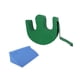 thumbnail image 5 of Dispositivo de giro para pacientes postrados en cama, cómodo, de cuero PU, impermeable, para dar la vuelta Verde con cuña, 5 of 9
