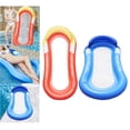 thumbnail image 4 of Swimming s Inflatable Hammock Lounger Air Lightweight Floating Bed for Red, 4 of 8