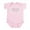 Petal Pink, variant on CafePress - My Fingers May Be Small... Infant Bodysuit - Baby Light Bodysuit, Size Newborn - 24 Months