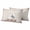 Brown, variant on Outdoor Waterproof Pillow Covers Happy Easter Words on Linen Decorative Throw Pillow Protectors,Pillowcase Cushion Cases for Patio Sofa Garden Couch,16x16in,Pack of 2
