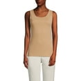 thumbnail image 3 of Lands' End Women's Cotton Tank Top, 3 of 3
