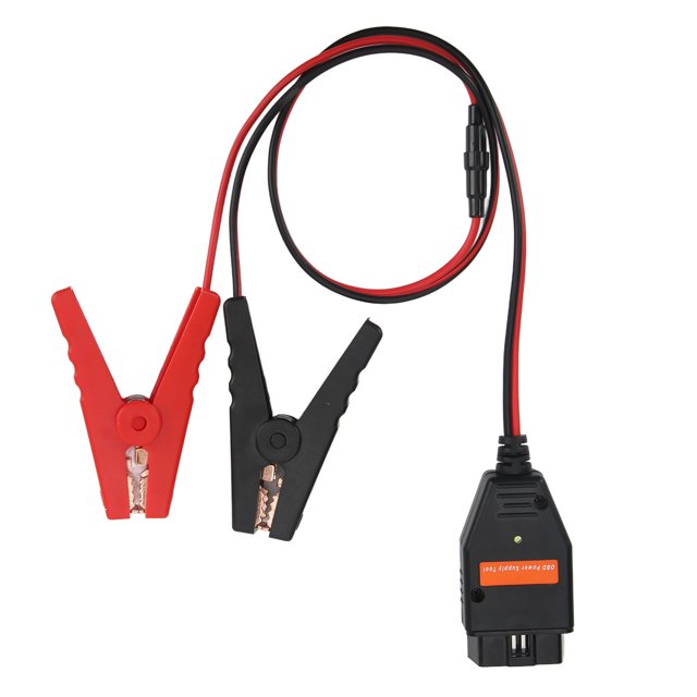 Conector OBD2 ECU para coche, Cable de alimentación de emergencia, ahorro de memoria, herramienta de reemplazo de batería Universal para automóvil Jadeshay A