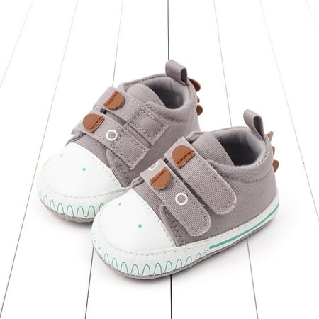 

eczipvz Toddler Shoes Spring and Summer Children Baby Toddler Shoes for Boys and Girls Flat Soles Light and Comfortable Fancy Shoes for Girls (Grey 4 )