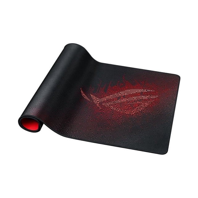 ASUS ROG Sheath Gaming Mouse Pad â?? 35.4â? x 17.3", Extra-Large Surface, Pixel-Precise Tracking, Anti-Fray Stitched Edges, Non-Slip Base - Black