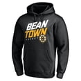 thumbnail image 2 of Men's Black Boston Bruins Varsity Collection Pullover Hoodie, 2 of 3