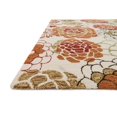 thumbnail image 2 of Loloi Francesca 3'6" x 5'6" Hand Hooked Rug in Ivory and Spice, 2 of 2