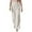 White2, variant on Women's Pants, Women's Casual Pants for Women High Waisted Wide Leg Dress Tlares Pants with Elegant Solid Color Comfortable Stretch Suitable for Everyday and White2 M