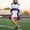 Purple, variant on Elegant Court Style Cheerleader for Adults Performance Dance Party Outfit in Clothing Category