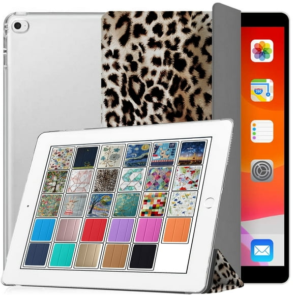 iPad Air 2nd Gen 9.7" 2014 Cover A1566 A1567 MGLW2LL/A MGL12LL/A MH0W2LL/A MGKM2LL/A MH182LL/A MGKL2LL/A MGTY2LL/A MH1J2LL/A MGTX2LL/A MH2V2LL/A MH2W2LL/A MH2U2LL/A MH2N2LL/A MH2P2LL/A Leopard
