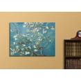 thumbnail image 2 of wall26 Canvas Print Wall Art Almond Blossom by Master Artist Vincent Van Gogh Nature Wilderness Illustrations Fine Art Relax/Calm Multicolor for Living Room, Bedroom, Office - 12x18, 2 of 5