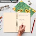 thumbnail image 5 of Haosy Bee Beehive Sunflower Notebooks 1-subject Journal 60 Sheets A5 College Ruled Paper Detachable Ring 8.3"x5.7", 5 of 8