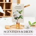 thumbnail image 2 of Gardenia Scented Sachet Bags - 12 Pack Drawer & Closet Freshener, Long Lasting Odor Eliminator for Wardrobes, Cars & Storage, Home Fragrance Air Freshener Sachets, 2 of 4