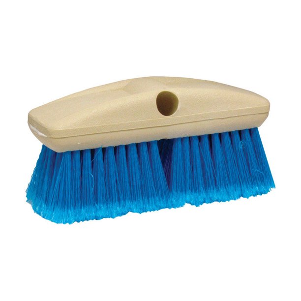 Cepillo de lavado Star Brite azul mediano de 10 cm con mango de 10 cm