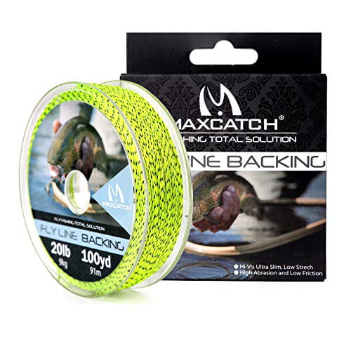 M MAXIMUMCATCH Maxcatch Fly Line Backing for Fly Fishing Braided