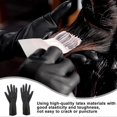 thumbnail image 2 of Guantes de nitrilo para peluquería, talla L, guantes profesionales para teñir el cabello con textura, impermeables y de látex., 2 of 5