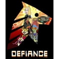 thumbnail image 2 of Women's Rick And Morty Space Beth Defiance  Graphic Tee Black Medium, 2 of 4