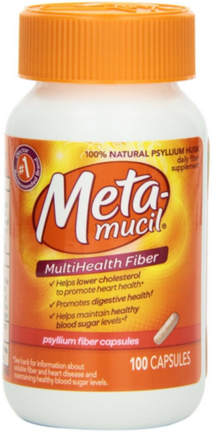 Metamucil OntheGo, Premium Blend, Psyllium Fiber Powder Supplement