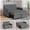Velet Gray, variant on 3 in 1 Convertible Sofa Bed,Asofer Modern Pull Out Couch Sleeper Bed with Adjustable Backrest,Loveseat Couch with Pockets for Living Room Apartment Office,Dark Gray