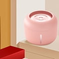 thumbnail image 2 of Fuente de agua automática portátil para gatos, dispensador de agua potable para mascotas, fuente de circulación de agua de alimentación para gatos y , Rosado Sunnimix Bebedero para gatos, 2 of 7