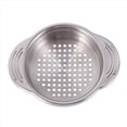 thumbnail image 4 of 3X Colador de Alimentos de Acero Inoxidable Puede Tamiz de Atún Presione el Removedor del Drenador de Aceite de la Tapa,Único Lavaplatos Sin Desorden Diseño Seguro, 4 of 8