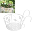 thumbnail image 3 of Hanging Flower Basket Flowerpot Green Dill Balcony Succulent Stand Containers Rack for Holder Railings Flower Stand Racks, 3 of 8