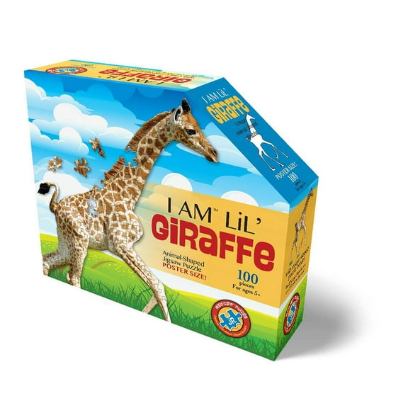 Madd Capp Puzzle Jr. - I Am Lil Giraffe 100 Piece Puzzle