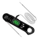thumbnail image 3 of ¡Gran Oferta!, Calorímetro de alimentos con orificio Sonda digital plegable para carne Sonda externa Calorímetro de lectura instantánea Indicador de temperatura de cocción multiusos Akmoler, 3 of 9