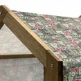 thumbnail image 5 of Love Pet House, Retro Colors Graffiti Style Texts Design Hearts Grunge Display Street Art Inspired, Outdoor & Indoor Portable Dog Kennel with Pillow and Cover, 5 Sizes, Multicolor, by Ambesonne, 5 of 5