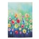 thumbnail image 1 of Watercolor Abstract Floral Flowers Painting Garden Yard Flag Double Sided Flag, 1 of 3