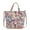 Paradise Coral, variant on Vera Bradley Women's Cotton Mini Vera Tote Bag Magnifique Floral