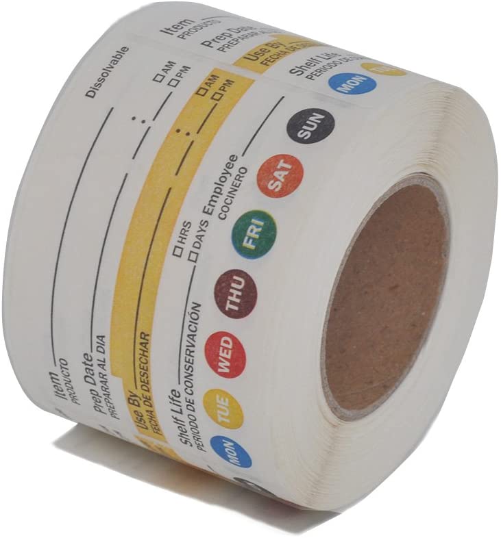 Business & Industrial Retail & Services 12 ROLLS FROZENFOOD USEBY