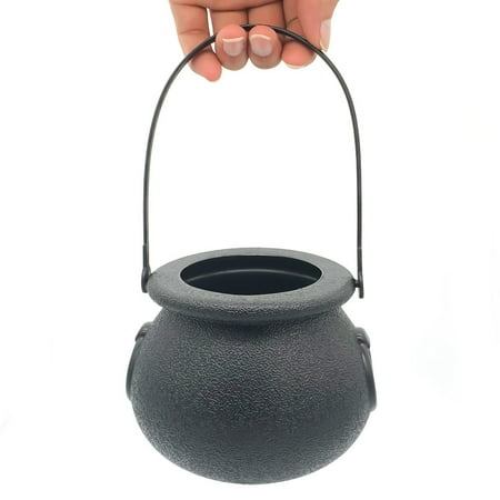 

Halloween Witch Pot Mist Fogger Light Creative Humidification Decorative Lamp for Home Office Bedroom Decoration Red US Plug Plastic
