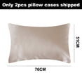 thumbnail image 2 of Silk Pillowcase - Satin pillowcase One set of envelopes closed for both women and men's gifts - Tuape, 2 of 5