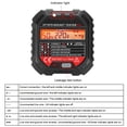 thumbnail image 4 of Probador de toma de Corriente EOTVIA HT107D LCD Digital Display Socket Outlet Tester, 4 of 5