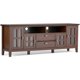 thumbnail image 2 of Contemporary Living Room Furniture for Tv Standing 72 Inch Wide Storage Cabinet Artisan SOLID WOOD Universal TV Media Stand My Lux Decor Round, 2 of 6