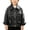 Z07-Black, variant on Toddler Boys Denim Jacket, Ripped Chest Flap Pockets Button Down Heavyweight Casual Trucker Jeans Coats for Kids Black Size 13-14