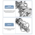 thumbnail image 3 of CRILSTYLEO 50Ud Tornillos GPU De Con Para Disipador Universal Color Plata Fiable, 3 of 6