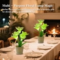 thumbnail image 4 of Artificial Lily Fower Lamp - Artificial Potted Flower Light, Christmas Birthday Gifts for Women Wife Girlfriend Mom Anniversary Bedroom Bar Coffee Shop Night Light Lamp Home Decor, 4 of 15