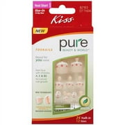Kiss: Toenails Flower Pure, 1 ct