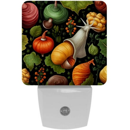 

Snail LED Square Night Lights - Modern and Versatile Plug-in Lighting Solution for Any Room - Energy Efficient and Stylish Illumination