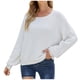 thumbnail image 1 of Blusa informal de manga larga con cuello redondo y manga larga para mujer Fridja  hjk1626, 1 of 8
