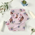 thumbnail image 5 of Dreamtimes Bath Towel Sets for Bathroom Hand Towels Fingertip Towels Cupcake Pink Blueberry Cute 3 Piece Decorative Soft Cotton Absorbent, 5 of 6